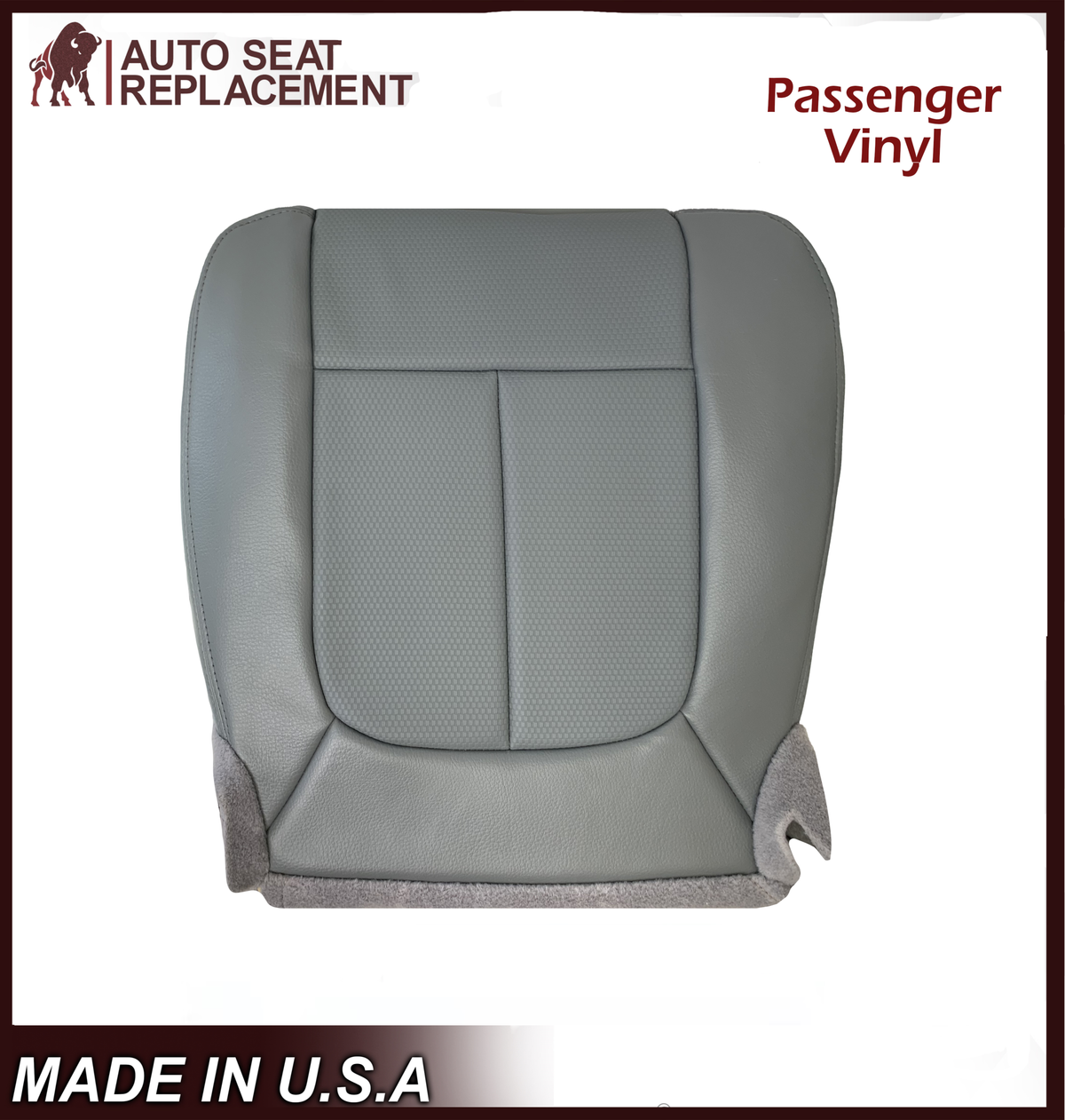 2009-2014 Ford F-150 XL WORK TRUCK in Steel Gray Synthetic Leather: Choose From Variants