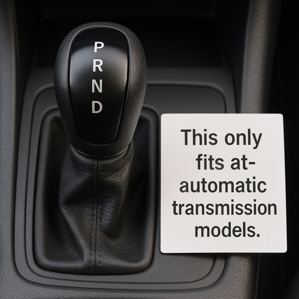 Black Carbon Fiber Ultra Leather Shift Boot Cover For Hummer H3 2006 2007 2008 2009 2010