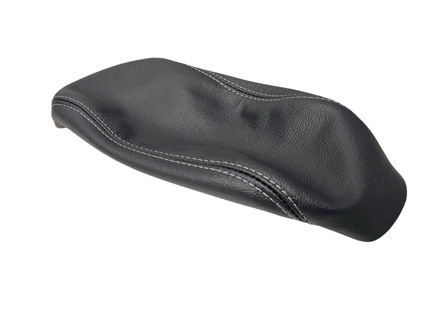 2009-2019 Subaru Forester Black Genuine Leather Center Console Armrest Cover