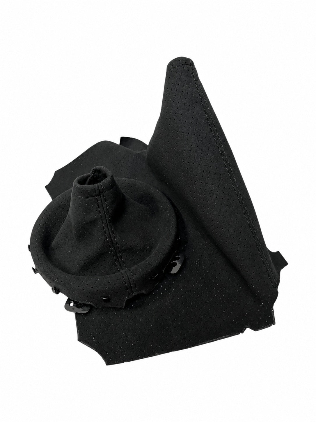 perforated alcantara 9002 manual shift handbrake boot cover compatible with subaru brz scion fr-s toyota gt86 2012 2013 2014 2015 2016 2017 2018 2019 2020