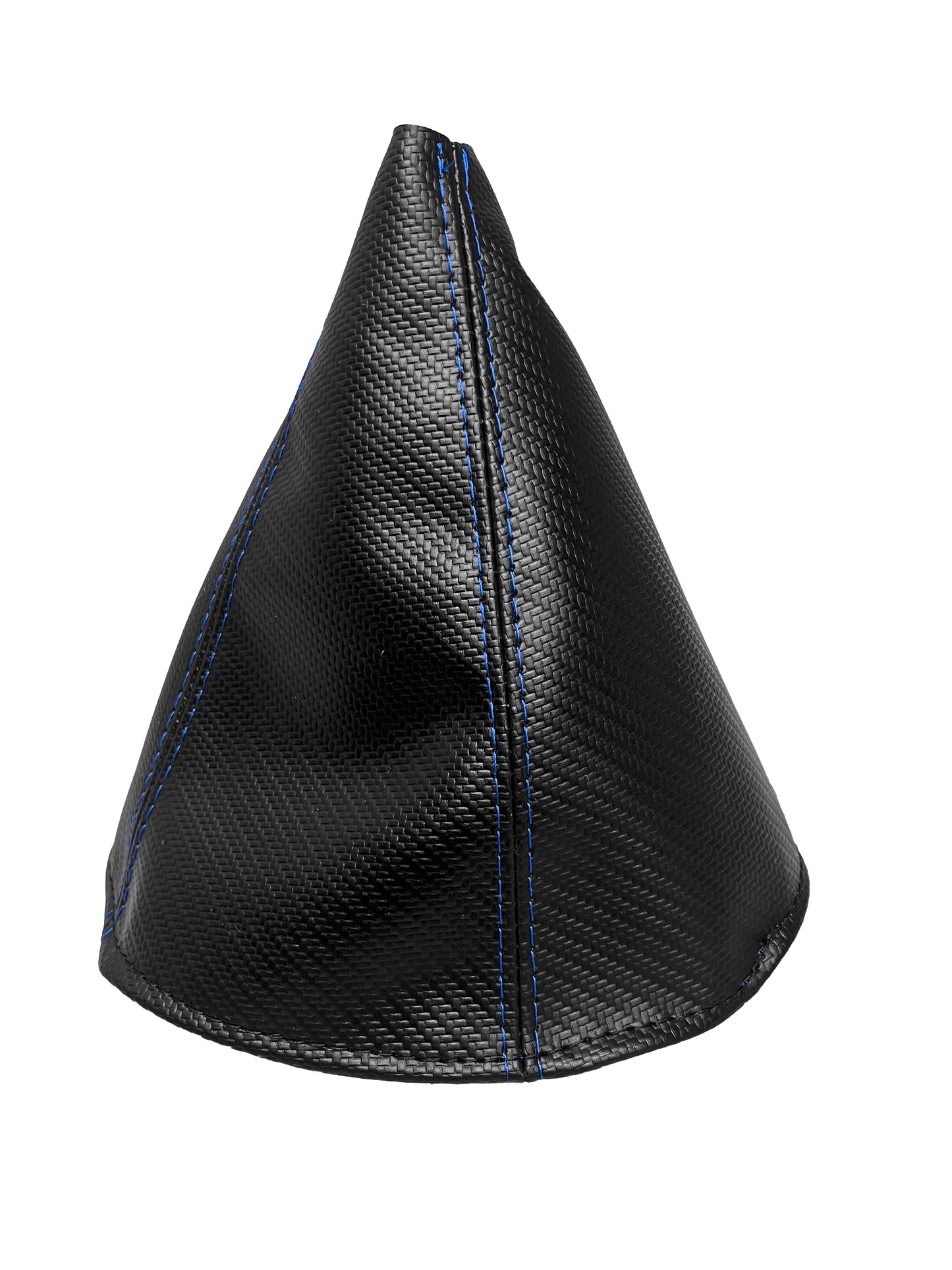 New Carbon Fiber Vinyl Shift Boot Cover In Red Stitch For PONTIAC GTO 2004 2005 2006