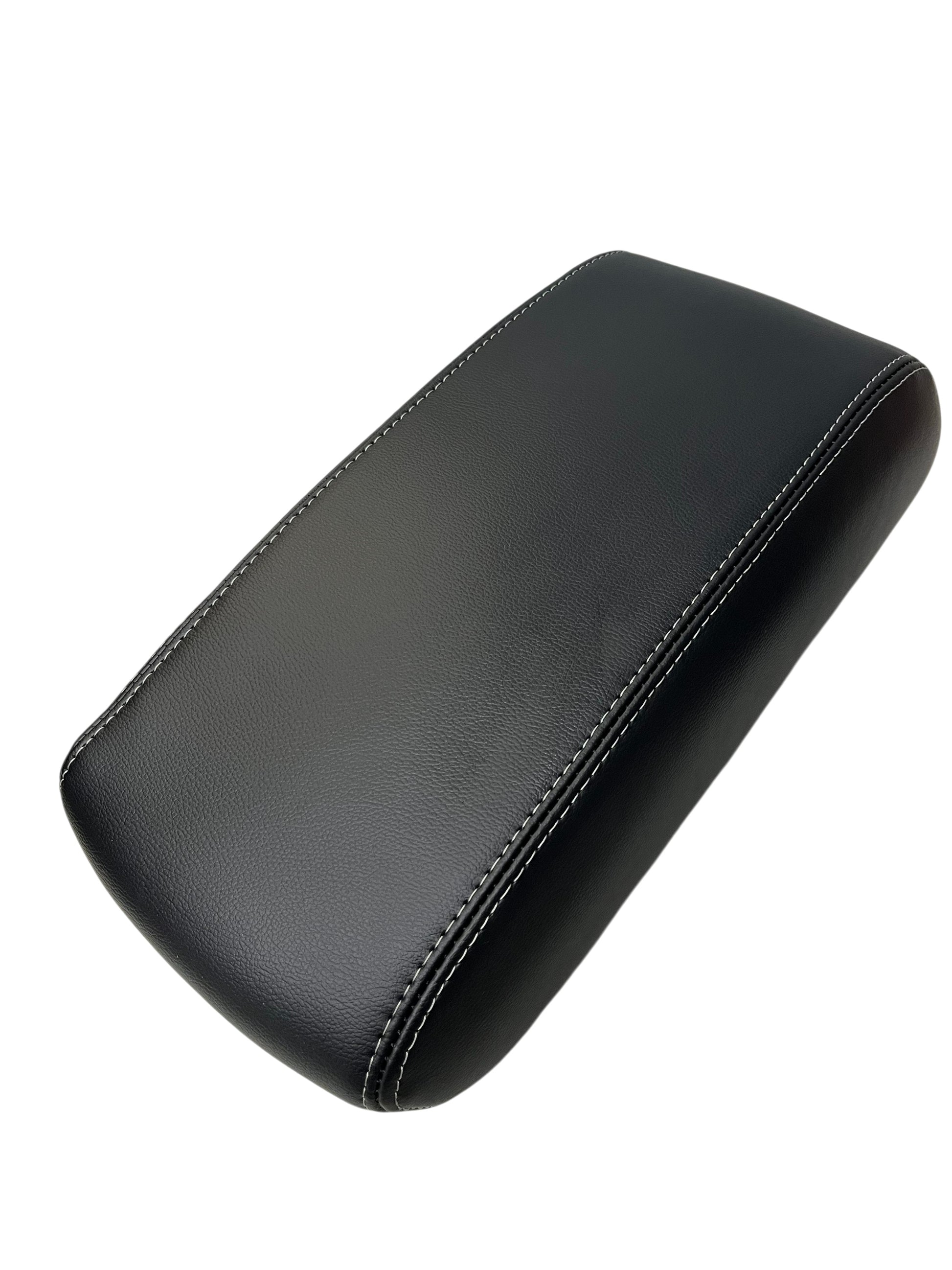 Replacement center console cover for Jeep Grand Cherokee 2011-2021 black synthetic leather