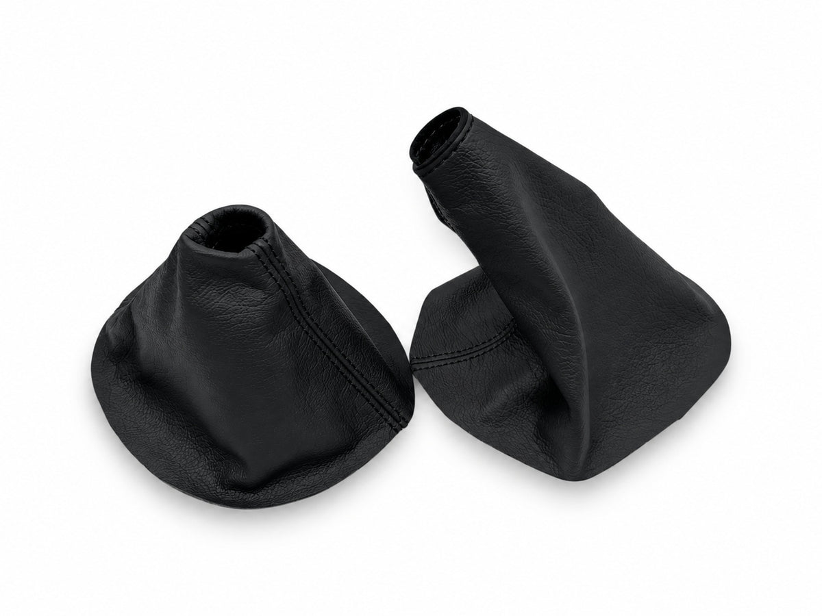 fits for mazda mx-5 nc 2006 2007 2008 2009 2010 2011 2012 2013 genuine leather shift parking brake boot cover manual transmission