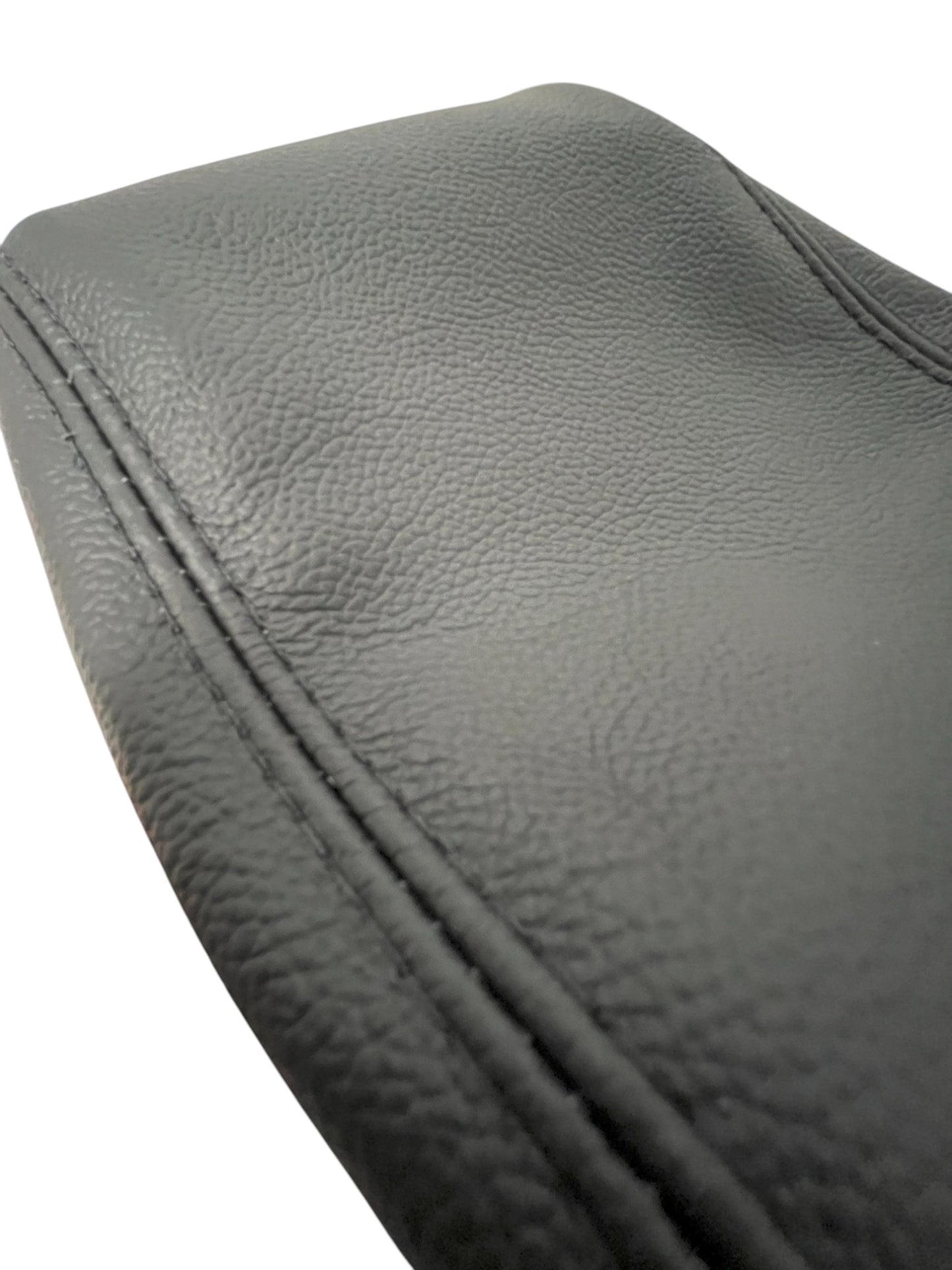black real leather subaru forester console armrest cover