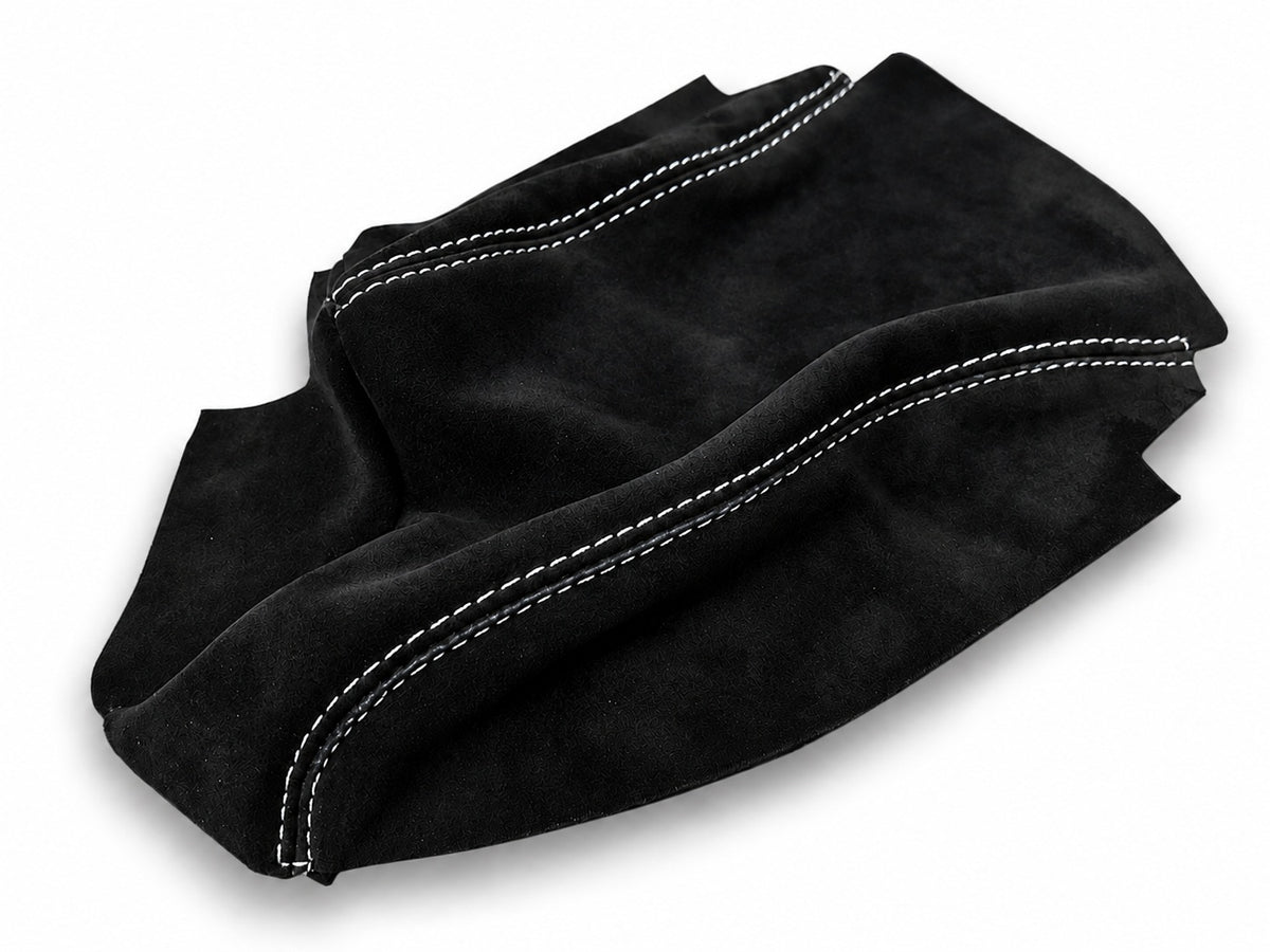 Compatible with BMW E36 E46 Right Hand Driver Suede Console Handbrake Shift Boot Cover
