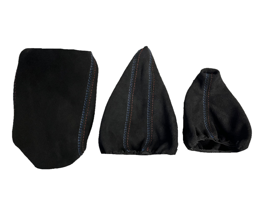Genuine Suede console shift handbrake boot cover for bmw 1991 1992 1993 1994 1995 1996 1997 1998 1999 2000 2001 2002 2003 2004