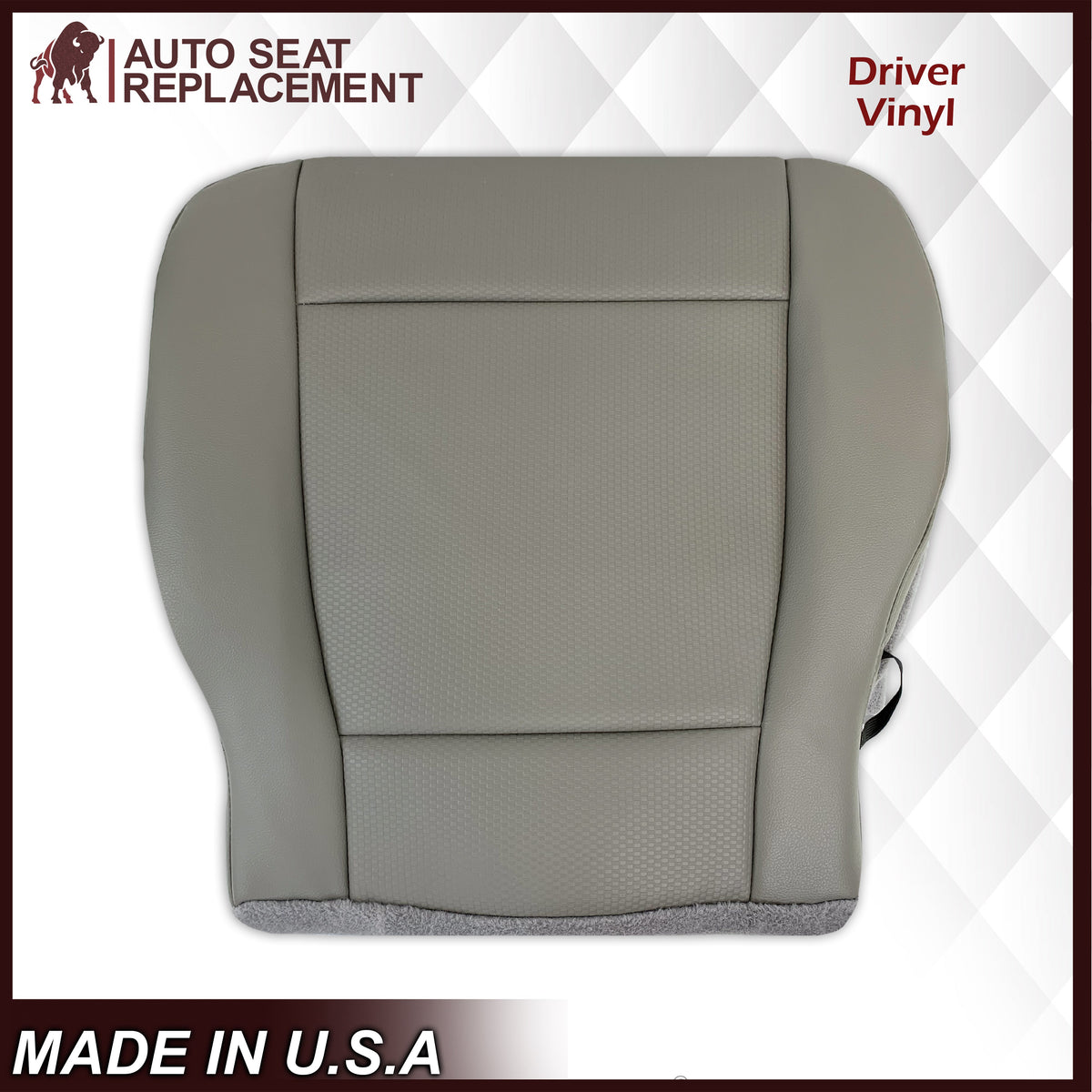 2017-2022 Ford F-250 F-350 F-450 F-550 XL WORK TRUCK Replacement Seat Covers In Gray: Choose From Variants