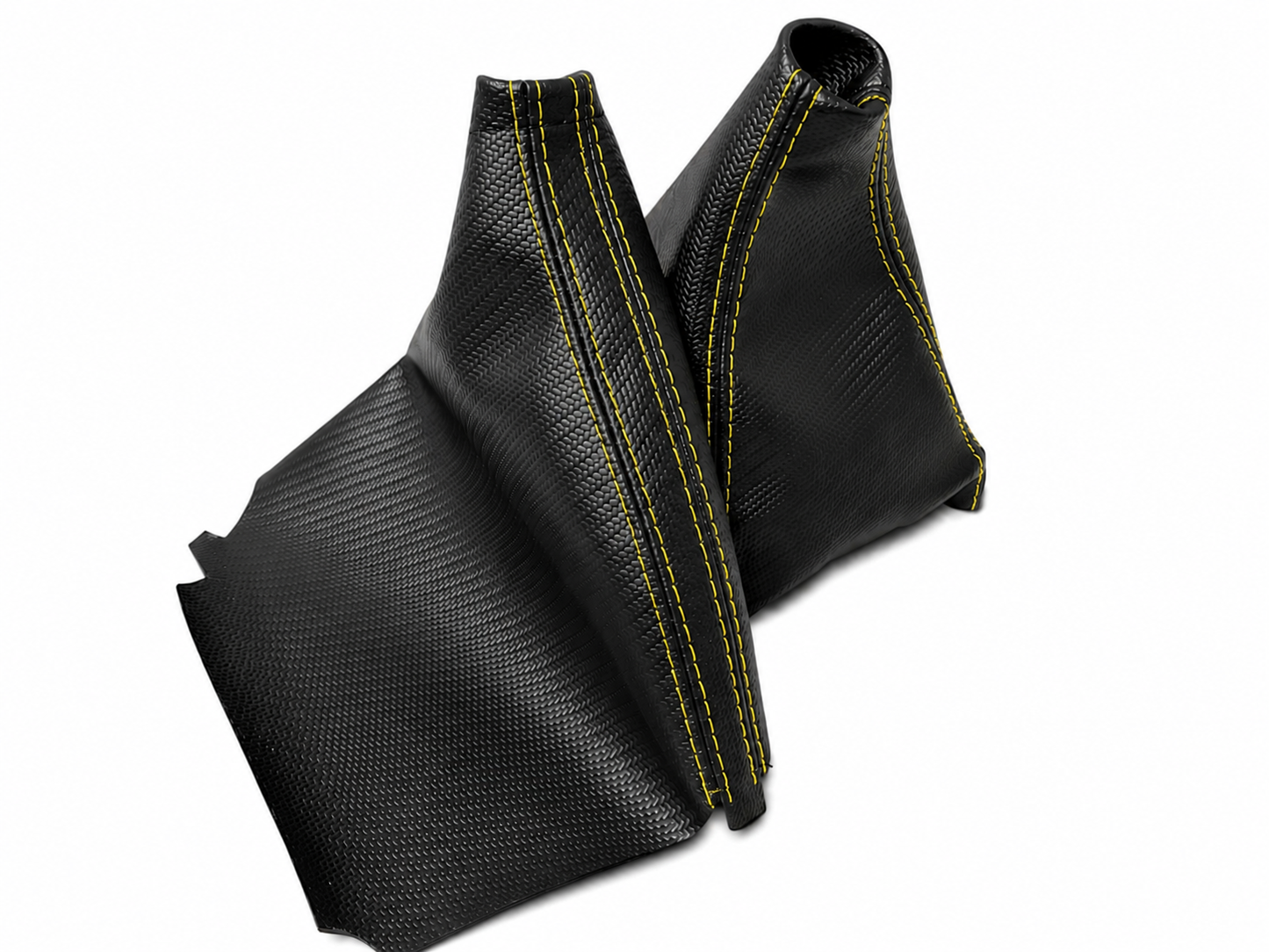 For 2008-2016 Subaru Impreza WRX Crosstrek Forester Carbon Fiber Vinyl Handbrake & Shift Boot Cover