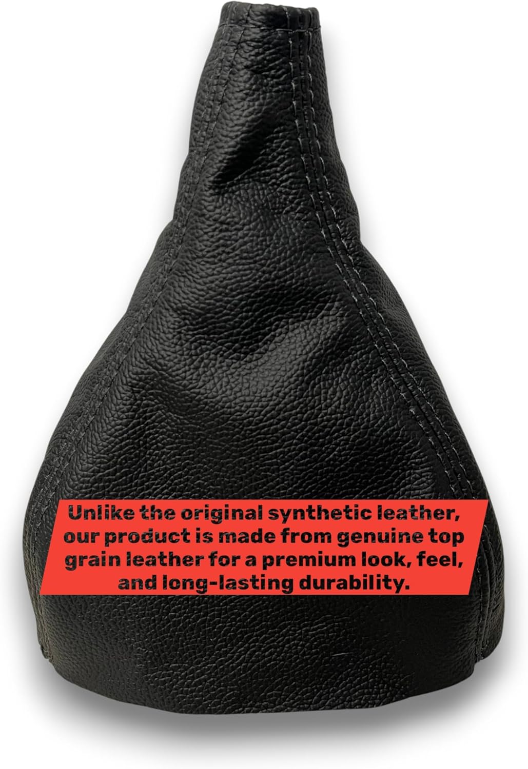 leather shift boot cover black stitch for chevy camaro Z28 Base RS 1993 1994 1995 1996 1997 manual transmission 