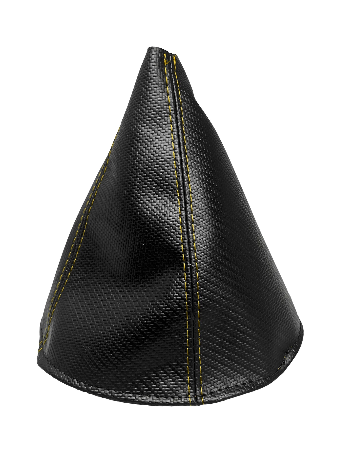New Carbon Fiber Vinyl Shift Boot Cover In Red Stitch For PONTIAC GTO 2004 2005 2006