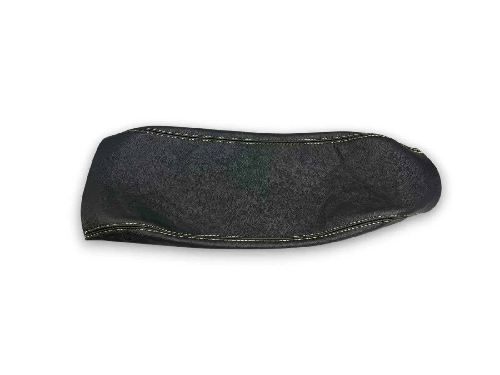 for chevy corvette c5 v8 z06 coupe genuine leather console armrest cover in black made in usa