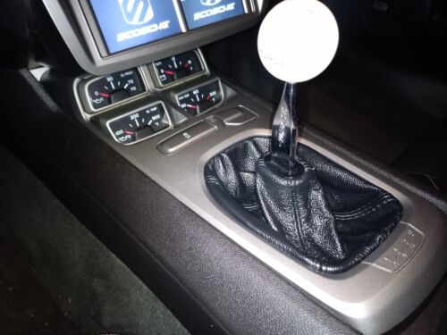 genuine leather shift boot cover manual transmission shifter chevy camaro 2010 2011 2012 2013 2014 2015