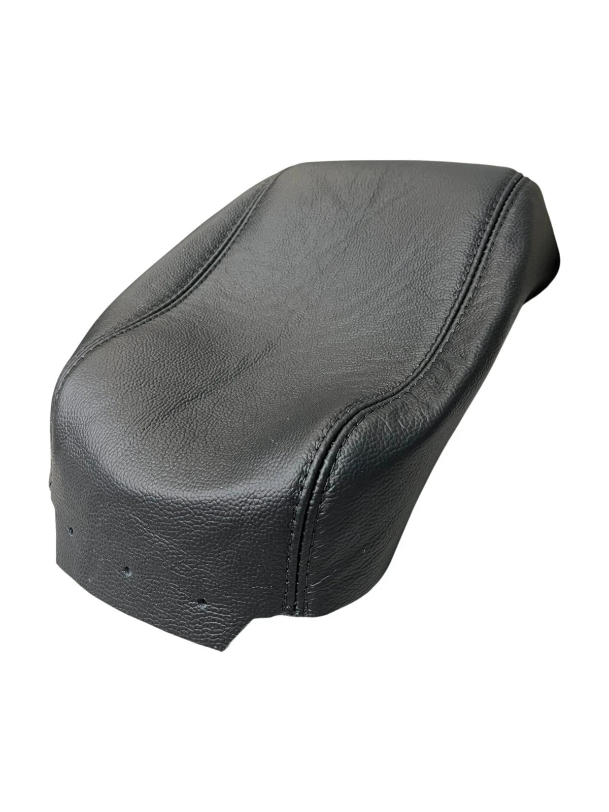 Black Leather Center Console Armrest Cover For Subaru Forester 2019 2020 2021 2022 2023 2024
