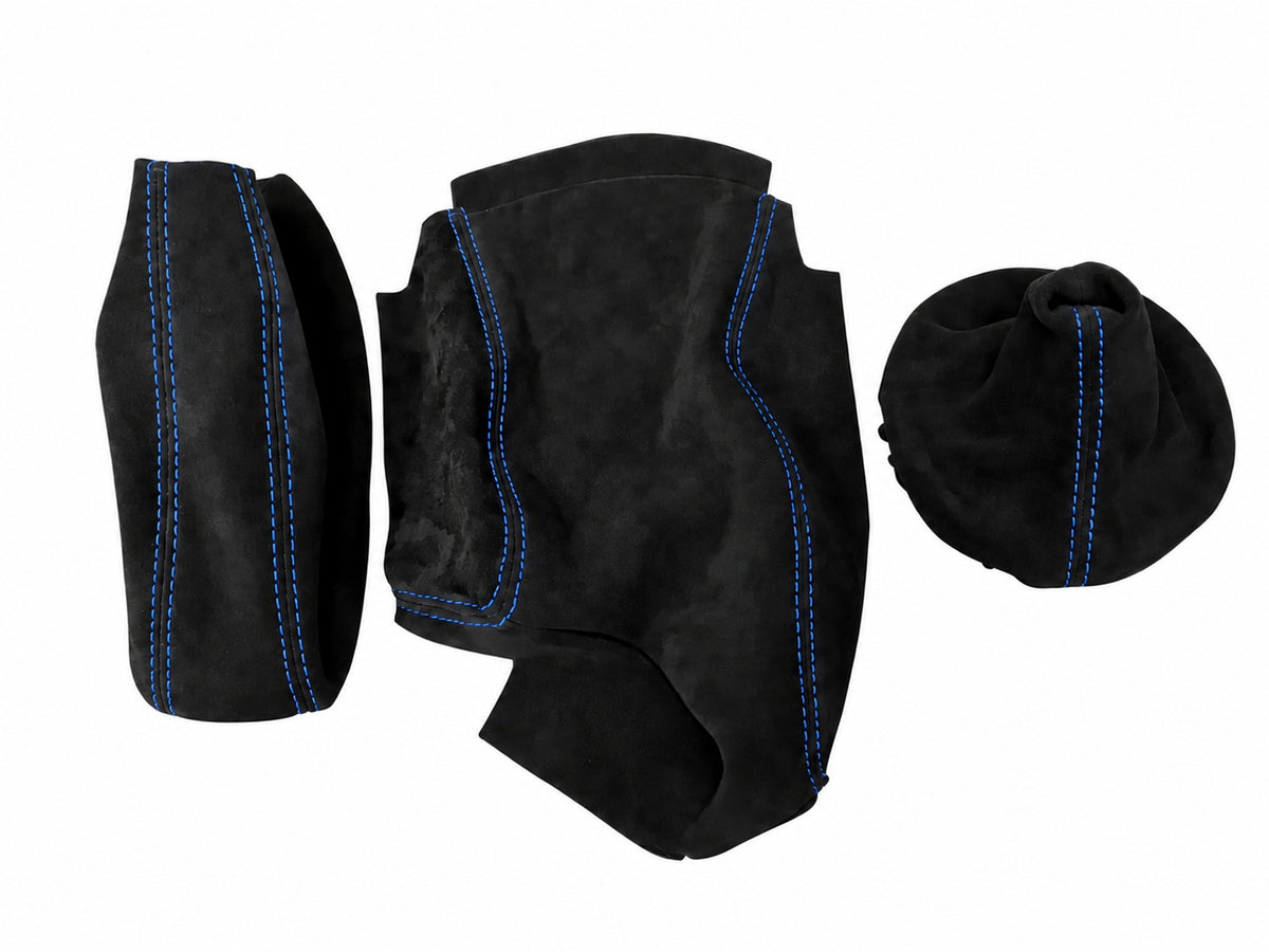 suede console armrest shift parking brake boot cover compatible with bmw 1991 1992 1993 1994 1995 1996 1997 1998 1999 2000 2001 2002 2003 2004 2005