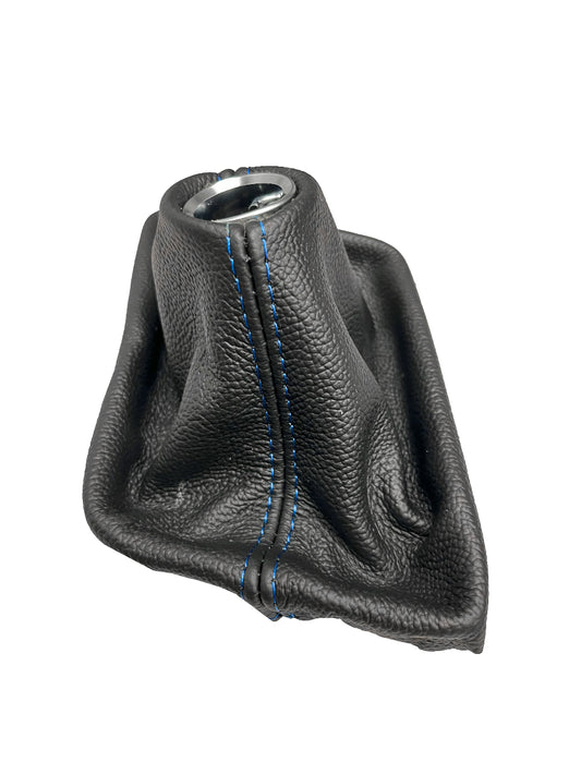 Genuine Leather Manual Shift Boot Cover For 2014 2015 2016 2017 Chevy Corvette C7 