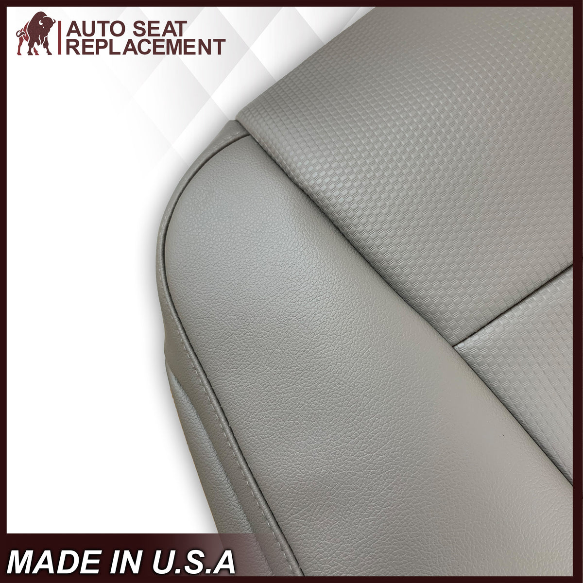 2017-2022 Ford F-250 F-350 F-450 F-550 XL WORK TRUCK Replacement Seat Covers In Gray: Choose From Variants