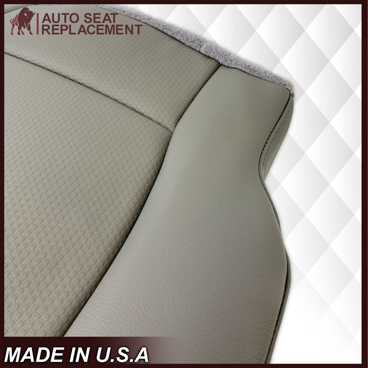 2017-2022 Ford F-250 F-350 F-450 F-550 XL WORK TRUCK Replacement Seat Covers In Gray: Choose From Variants