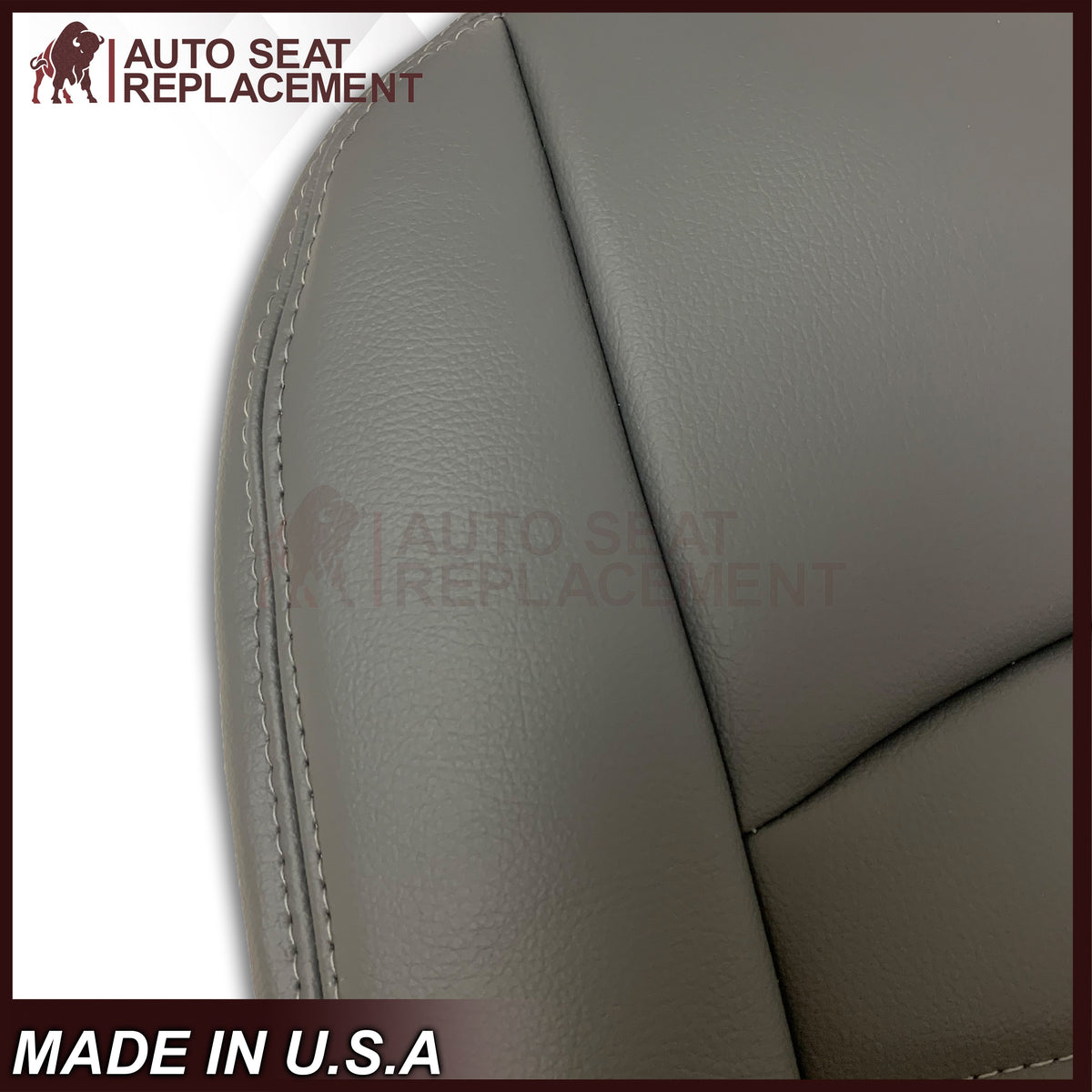 2013 - 2018 Dodge Ram Work Truck Replacement Vinyl Seat Covers Diesel Gray: Choose your side