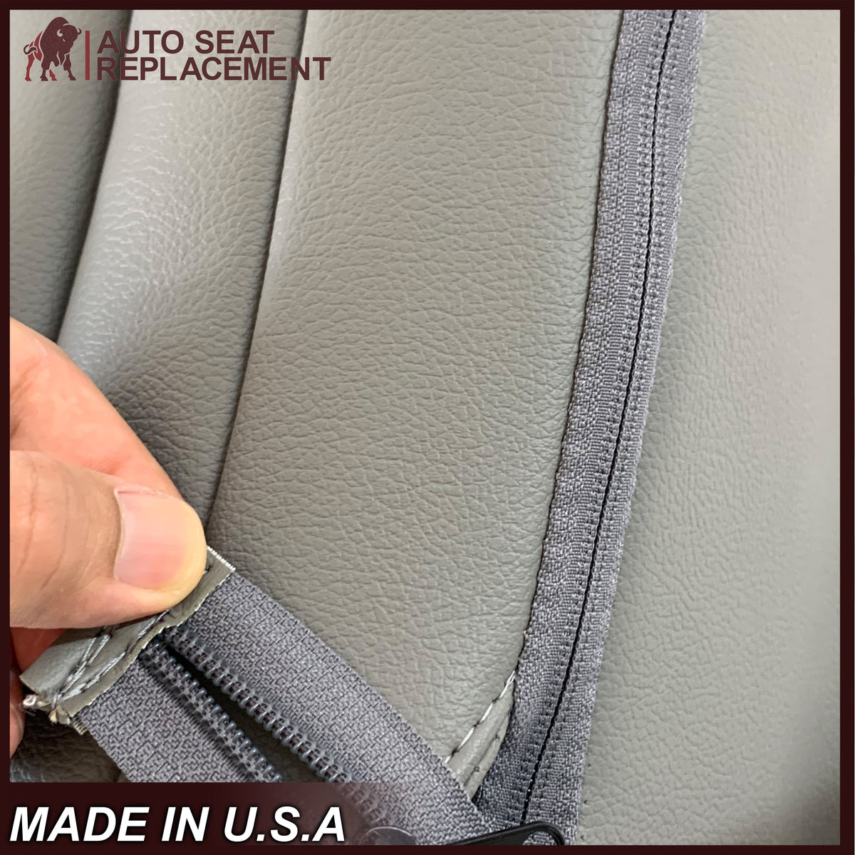 2017-2022 Ford F-250 F-350 F-450 F-550 XL WORK TRUCK Replacement Seat Covers In Gray: Choose From Variants