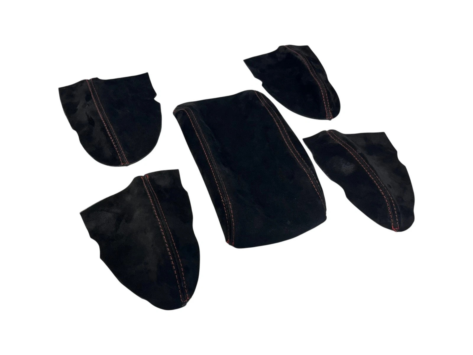 for subaru impreza wrx sti 2008 2009 2010 2011 2012 2013 2014 genuine suede console armrest & door armrest cover