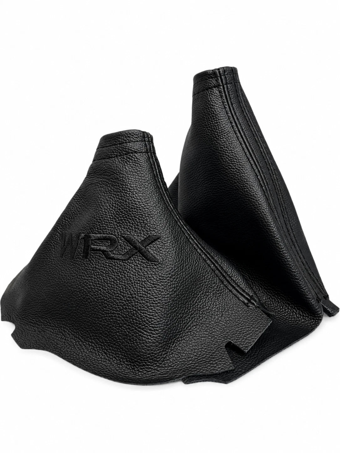 for subaru impreza wrx non sti 2017 2018 2019 2020 2021 genuine leathershift handbrake boot cover with wrx embroidery