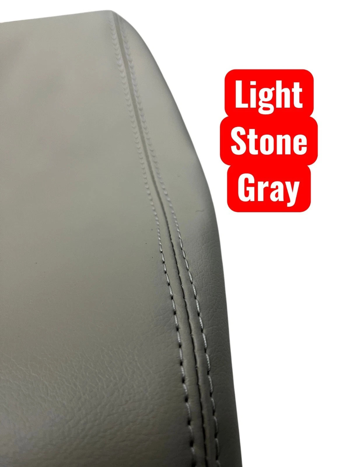 light stone gray center console armrest cover for ford explorer base xlt 2011 2012 2013 2014 2015 2016 2017 2018 2019