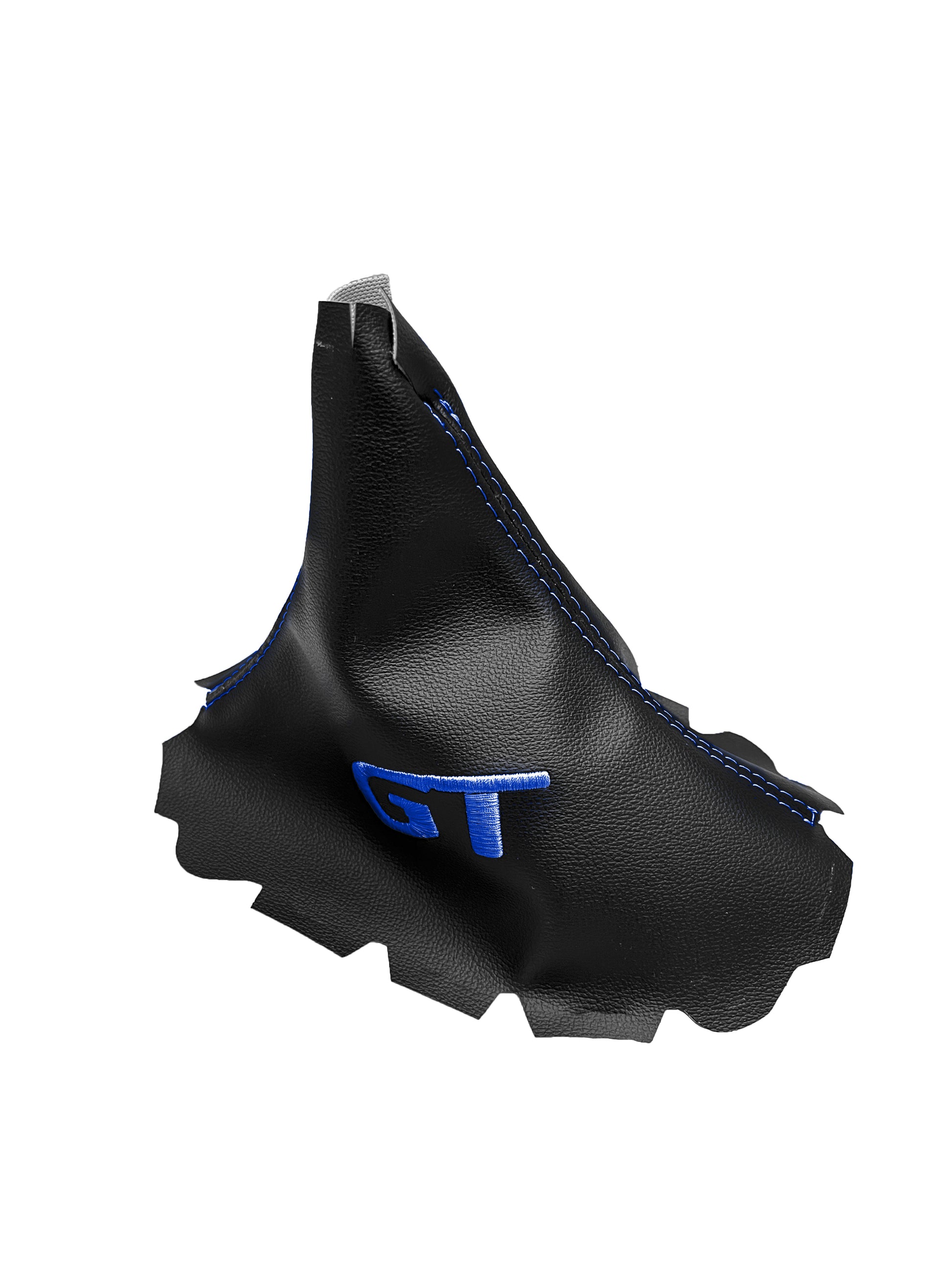 synthetic leather manual shift boot cover with embroidery for ford mustang gt convertible 2005 2006 2007 2008 2009