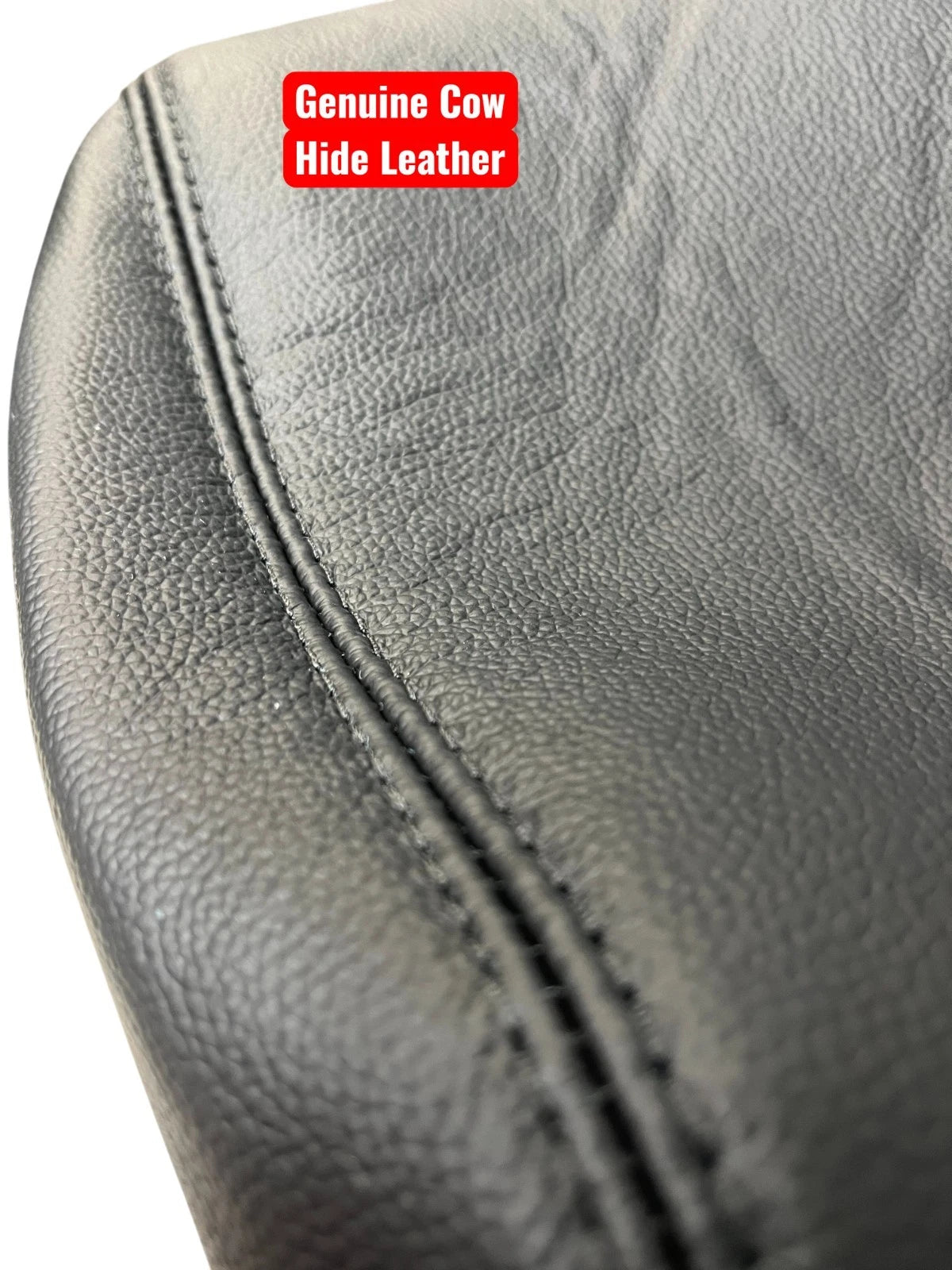 Black Leather Center Console Armrest Cover For Subaru Forester 2019 2020 2021 2022 2023 2024