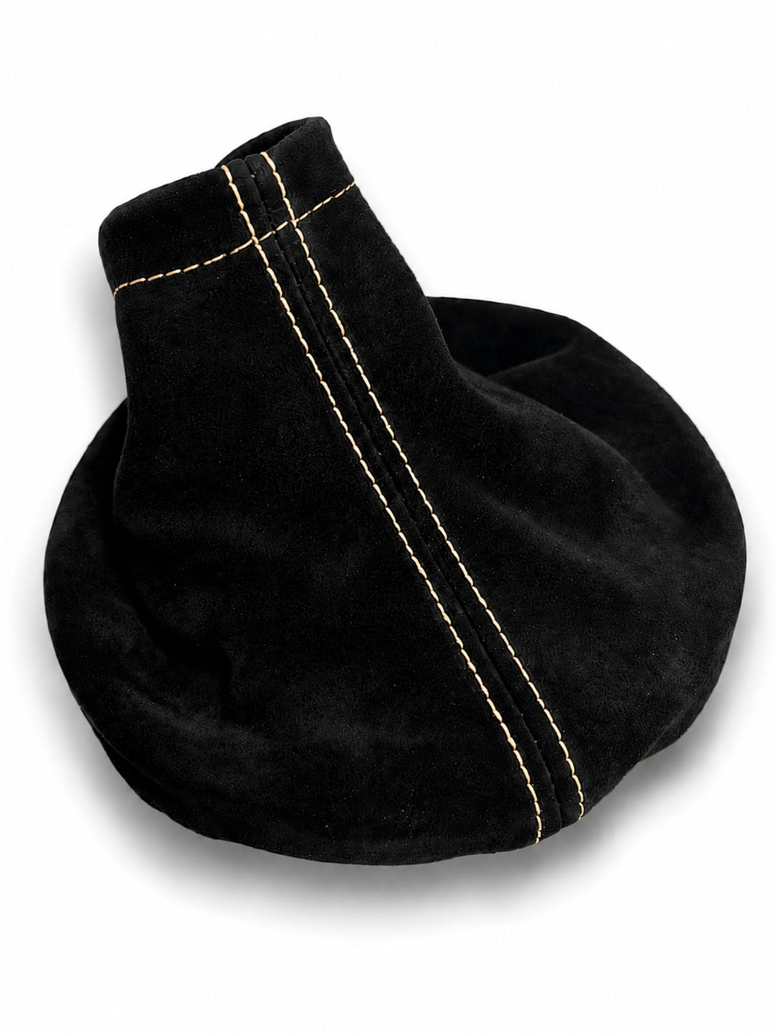 Subaru STI 2015–2021 suede shift boot replacement with red contrast stitching
