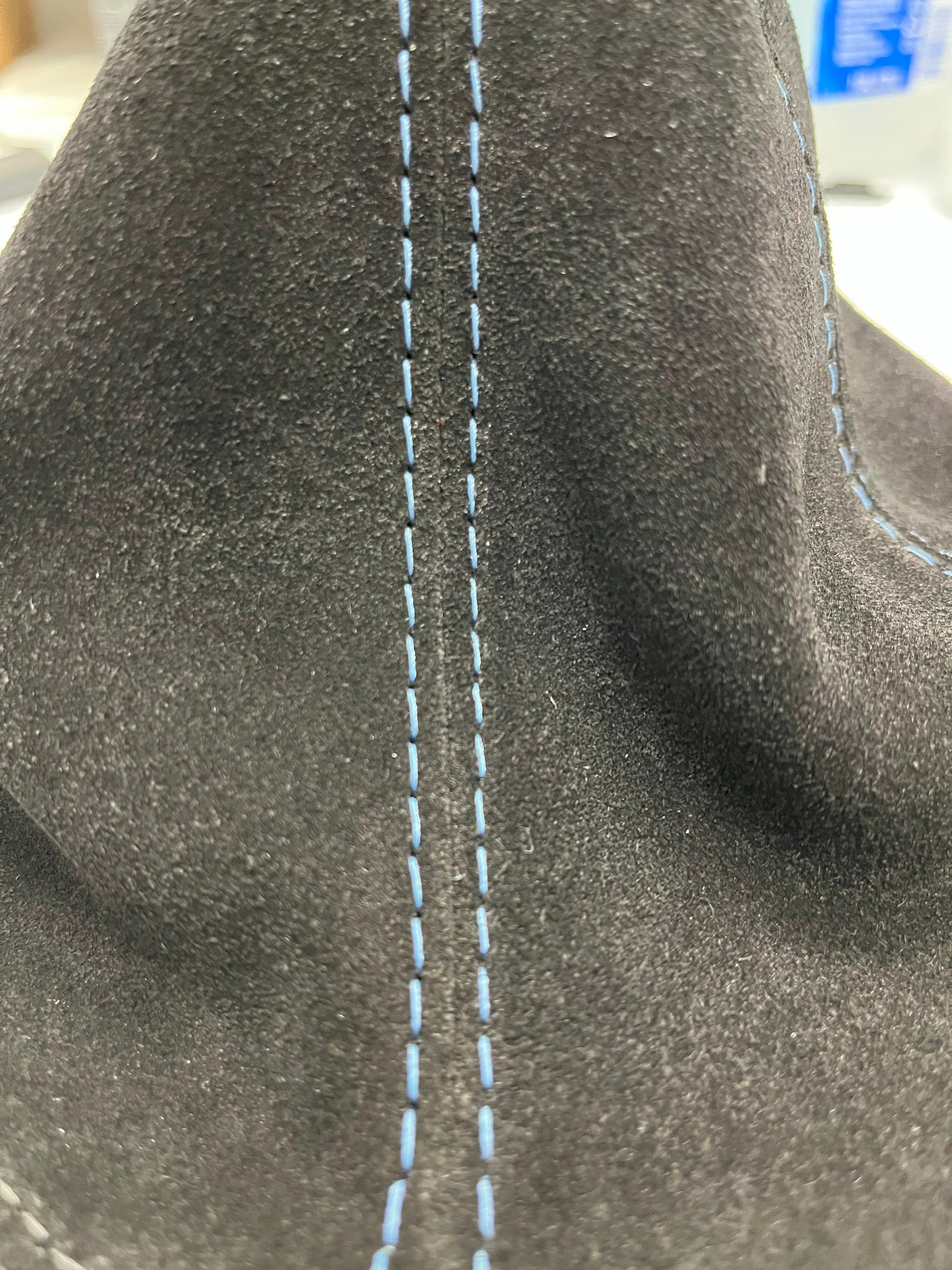 genuine suede shift boot cover pontiac gto 2004 2005 2006