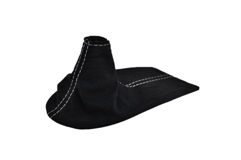 Black Genuine Suede Shift Boot Cover For Porsche Boxster 911 986 996 1997-2004