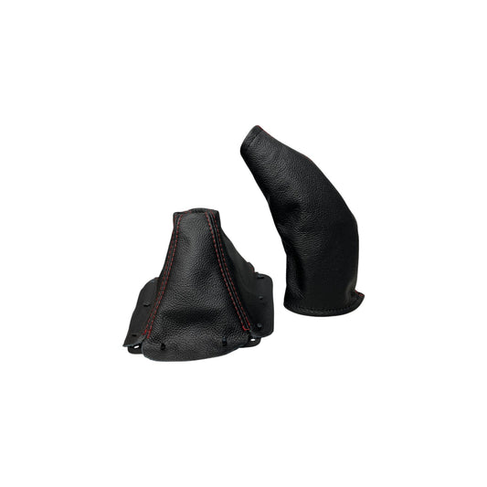 leather shift handbrake boot cover manual transmission for mazda miata mx-5 1998 1999 2000 2001 2002 2003 2004 2005 