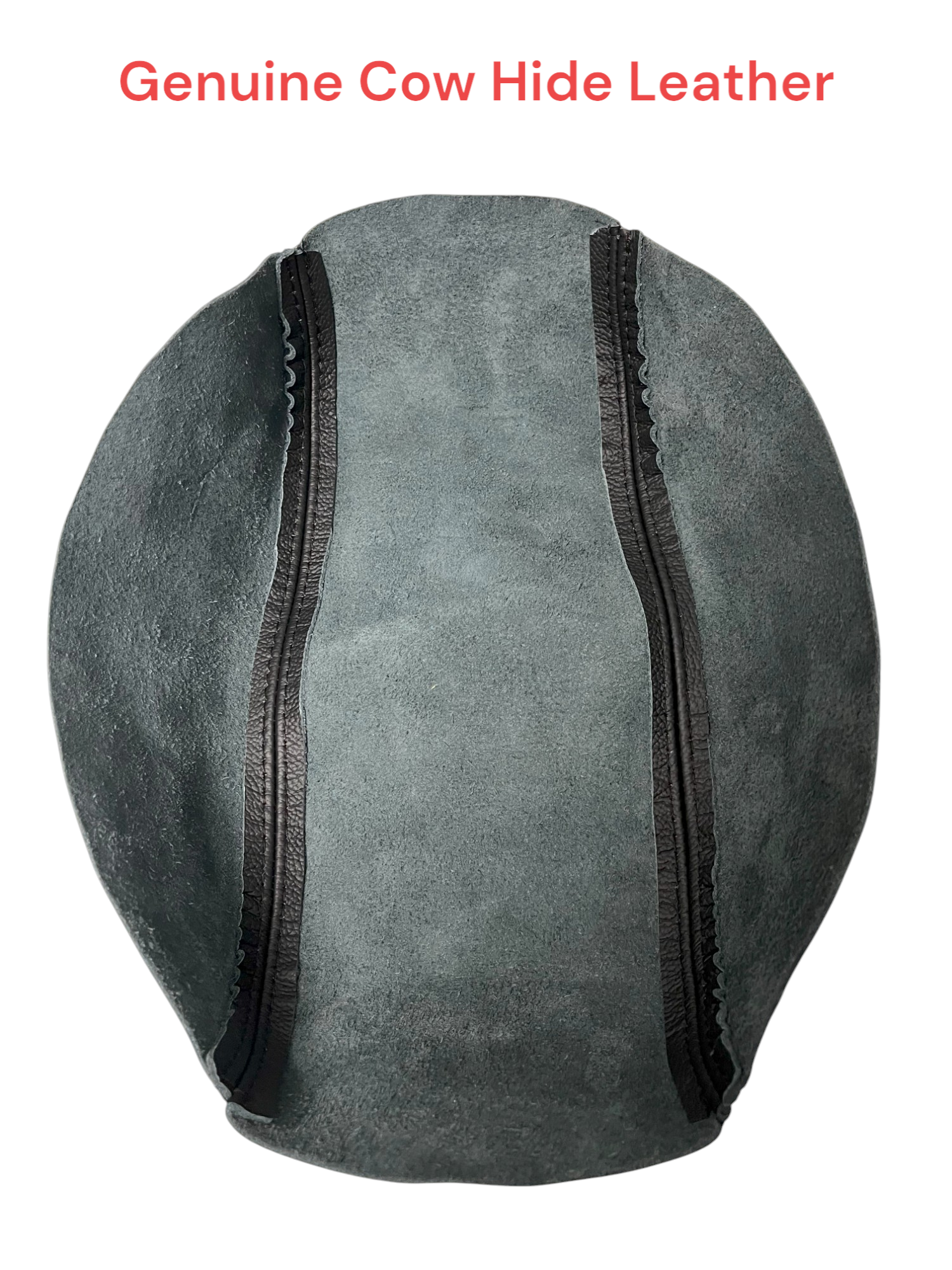 genuine leather console armrest cover subaru forester 2009-2019 black
