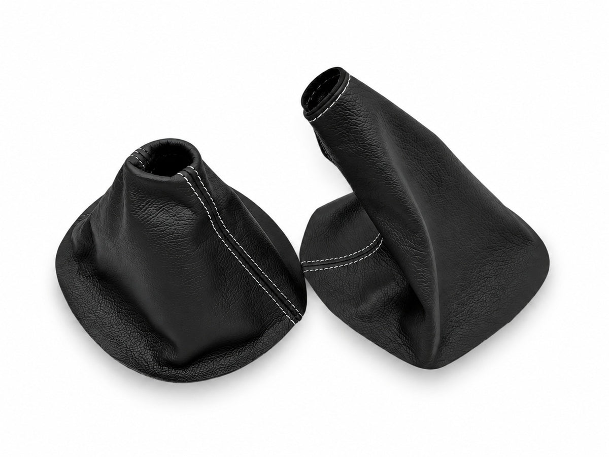 fits for mazda mx-5 nc 2006 2007 2008 2009 2010 2011 2012 2013 genuine leather shift parking brake boot cover manual transmission