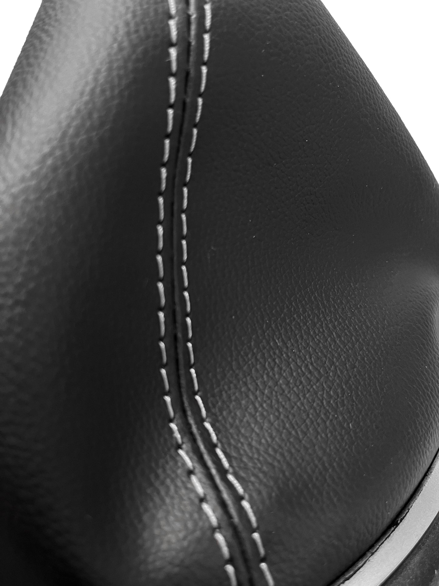 synthetic leather manual shift boot cover in black for honda civic 2001 2002 2003 2004 2005