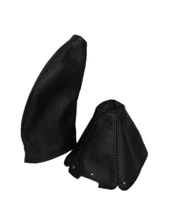 genuine real leather shift & handbrake boot cover for mazda mx-5 mk1 1998 1999 2000 2001 2002 2003 2004 2005