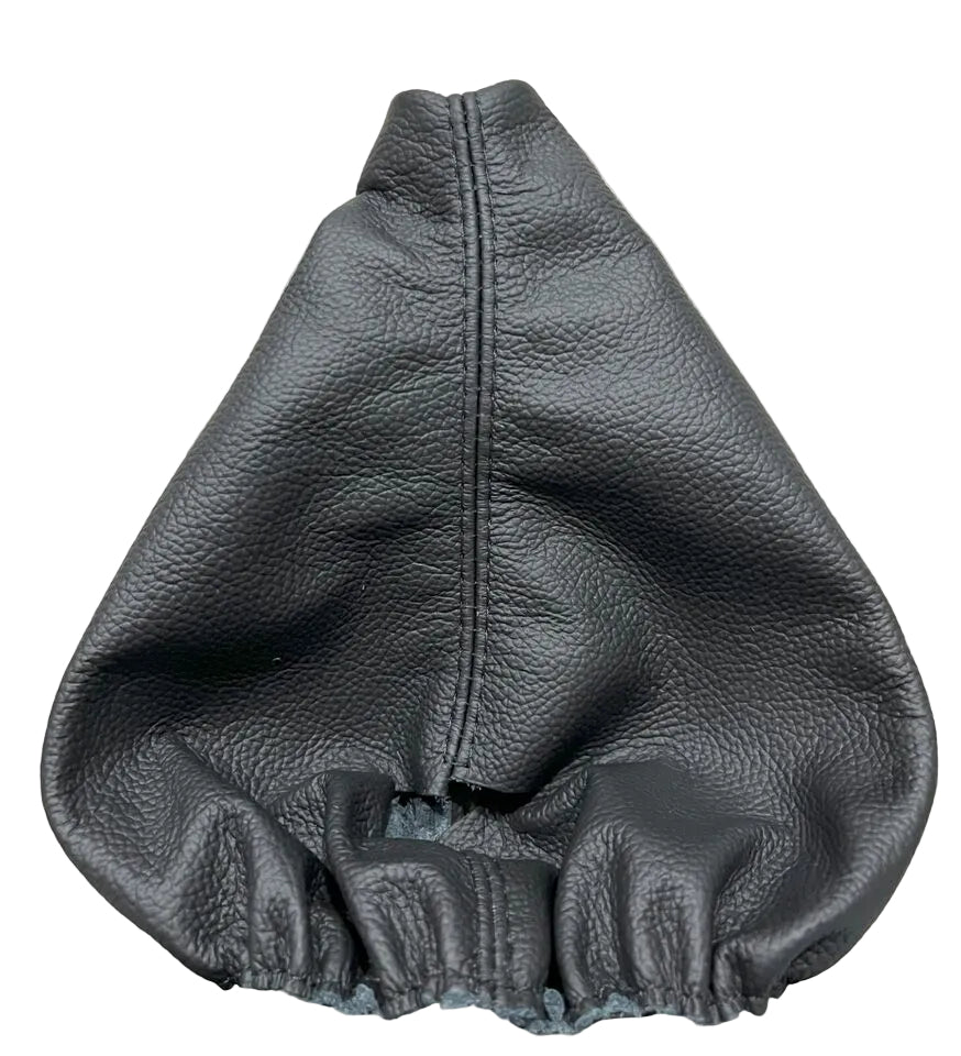 for chevy corvette c5 v8 z06 coupe Black leather automatic shift boot cover 1997 1998 1999 2000 2001 2002 2003 2004
