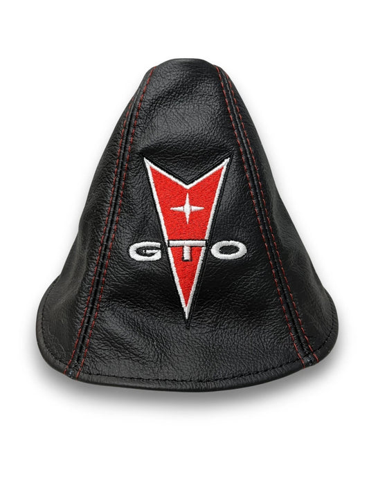 for pontiac gto 2004 2005 2006 genuine leather shift boot cover manual transmission models only