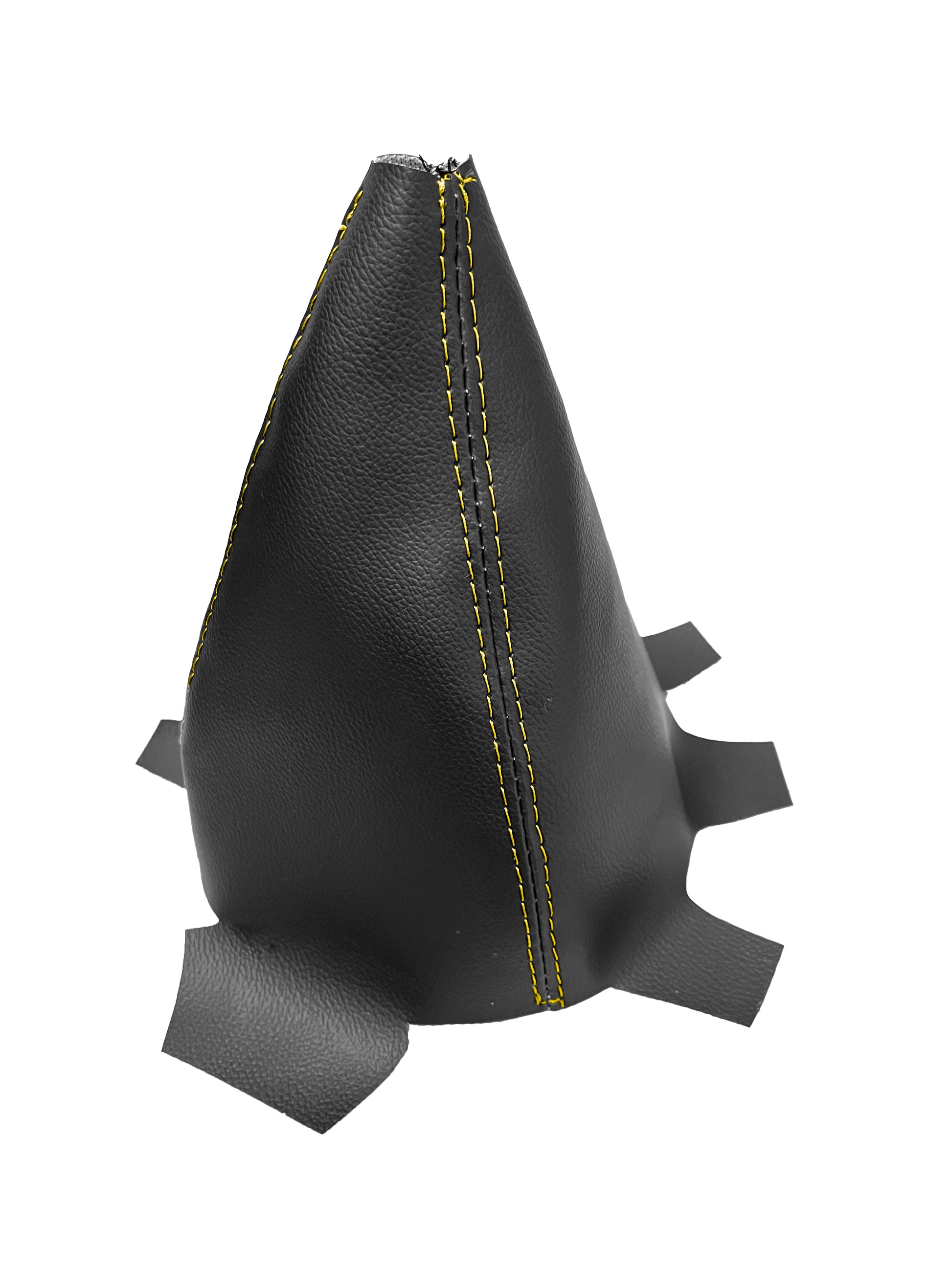 synthetic leather manual shift boot cover in black for honda civic 2001 2002 2003 2004 2005