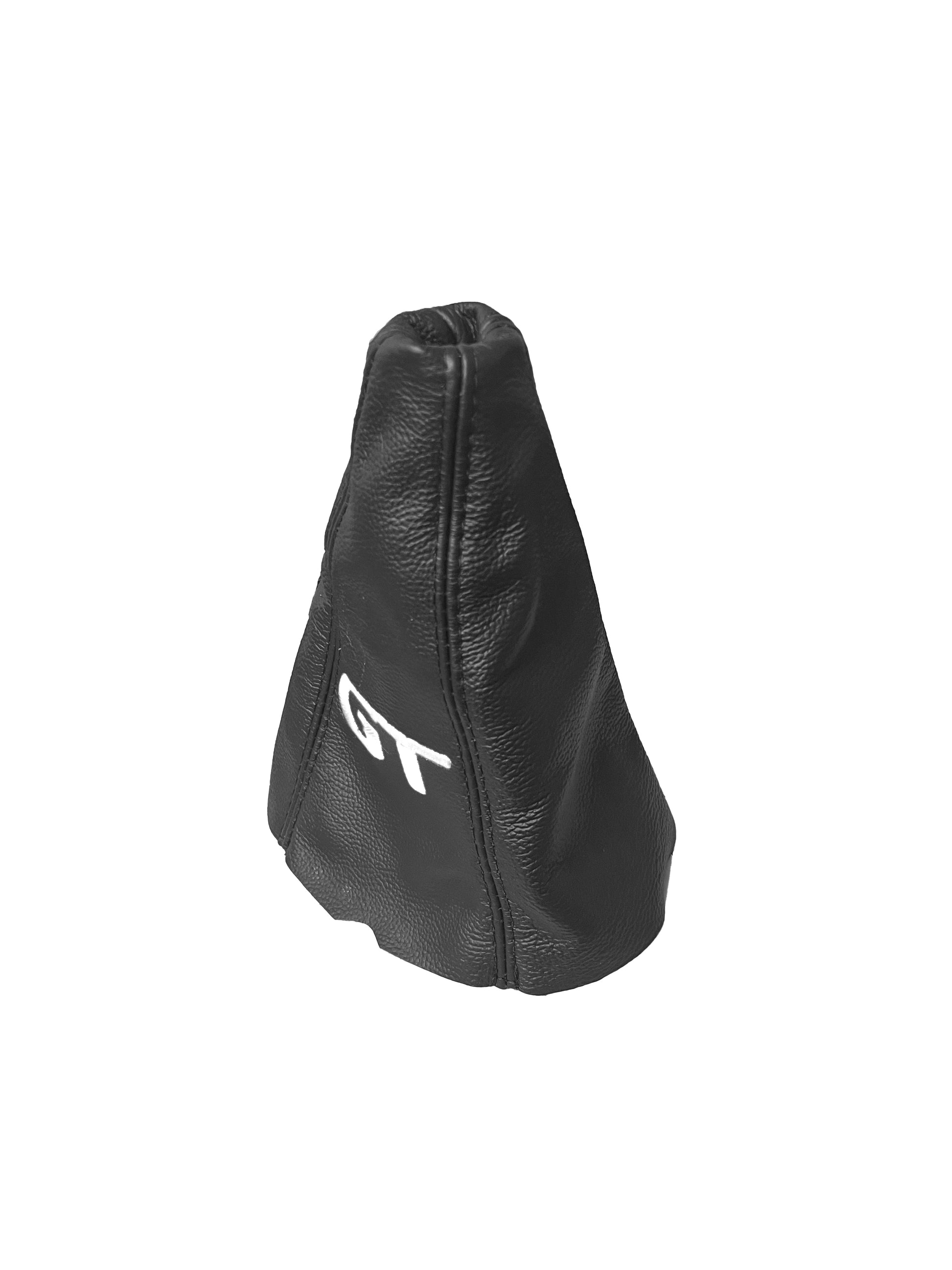 white embroidery leather shift boot cover manual transmission fits for ford mustang gt 1994 1995 1996 1997 1998 1999 2000 2001 2002 2003 2004