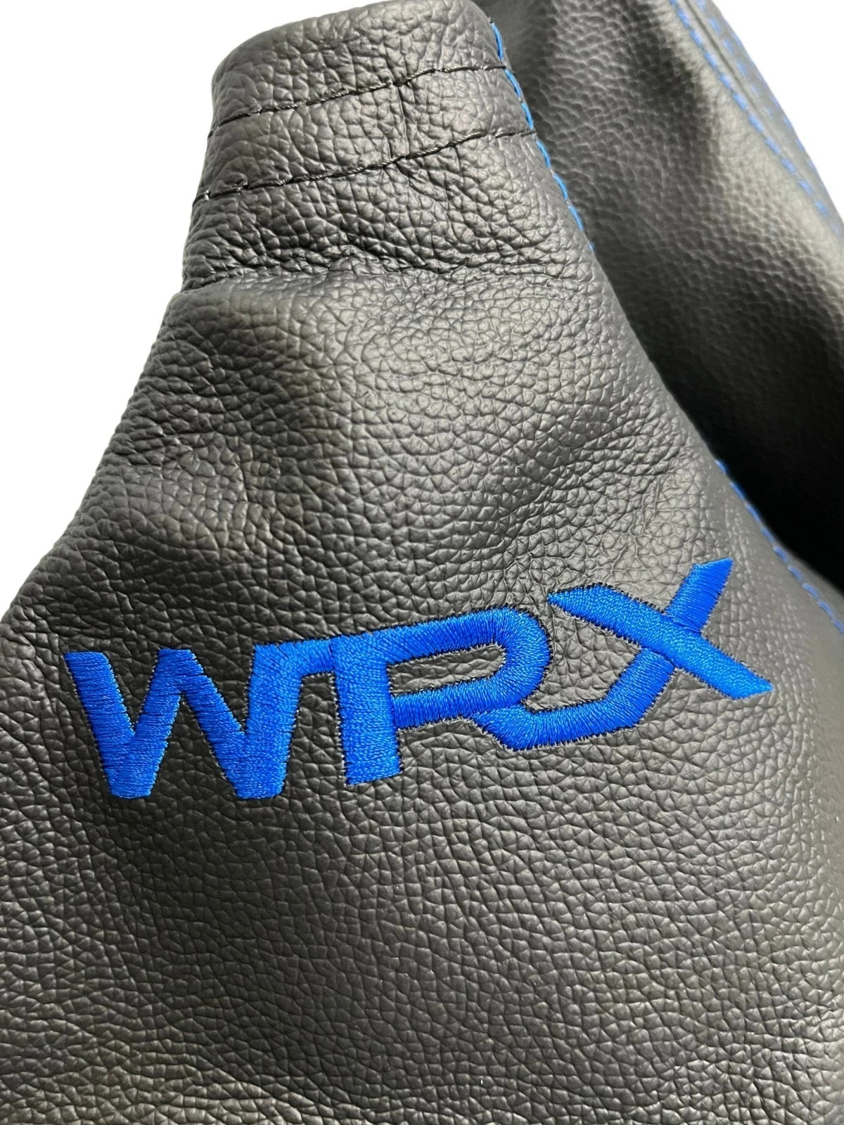 for subaru impreza wrx non sti 2017 2018 2019 2020 2021 genuine leathershift handbrake boot cover with wrx embroidery