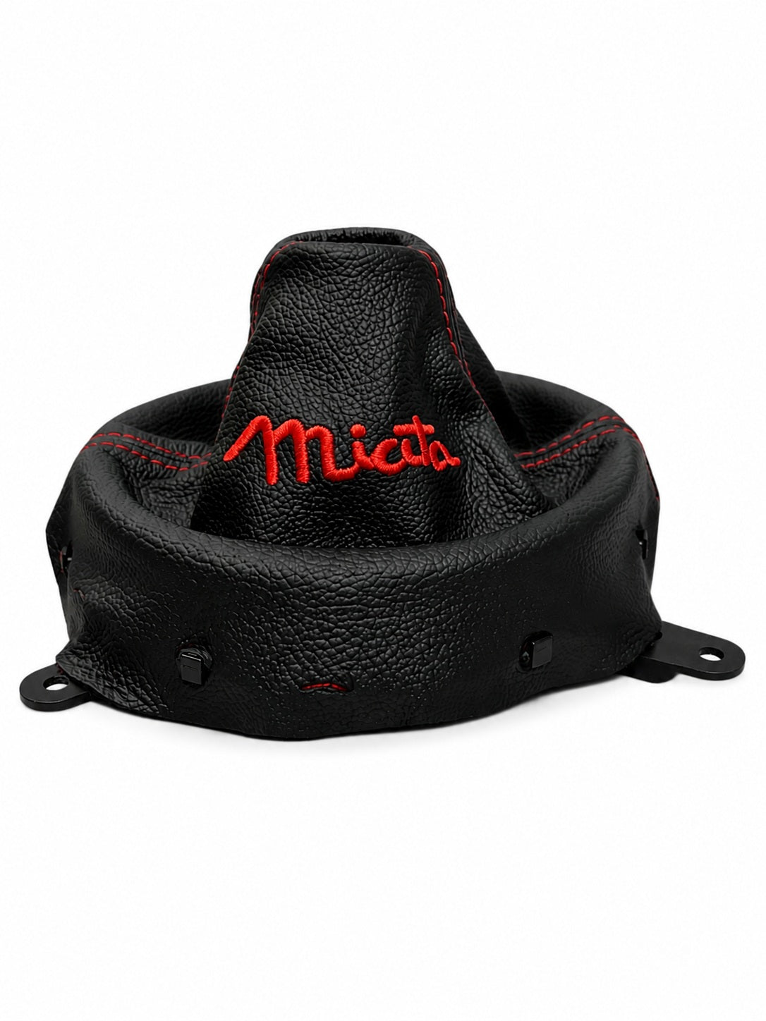 custom embroidery leather shift boot cover manual transmission shifter for mazda miata max-5 2006 2007 2008 2009 2010 2011 2012 2013
