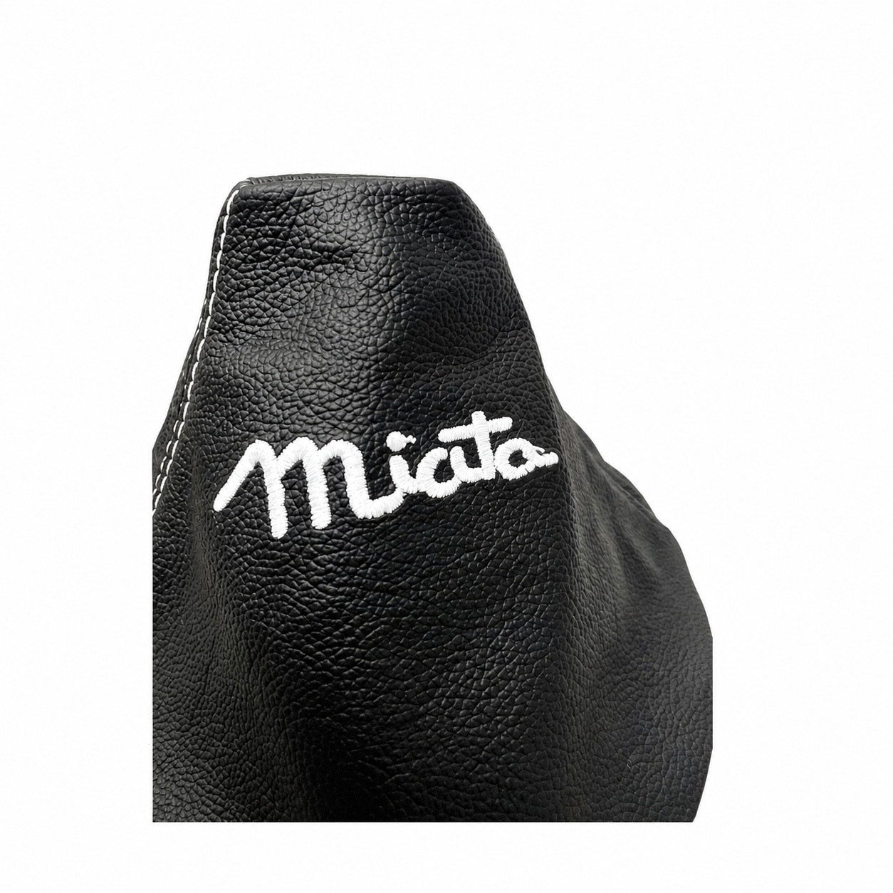 genuine leather shift boot cover manual transmission shifter mazda miata embroidery 2005 2006 2007 2008 2009