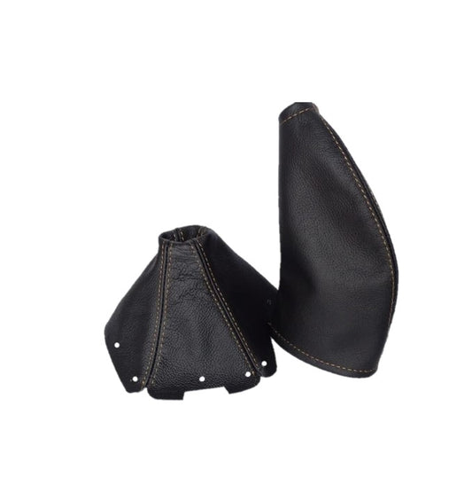 for mazda mx-5 mk1 1998 1999 2000 2001 2002 2003 2004 2005 genuine leather shift parking brake boot cover set