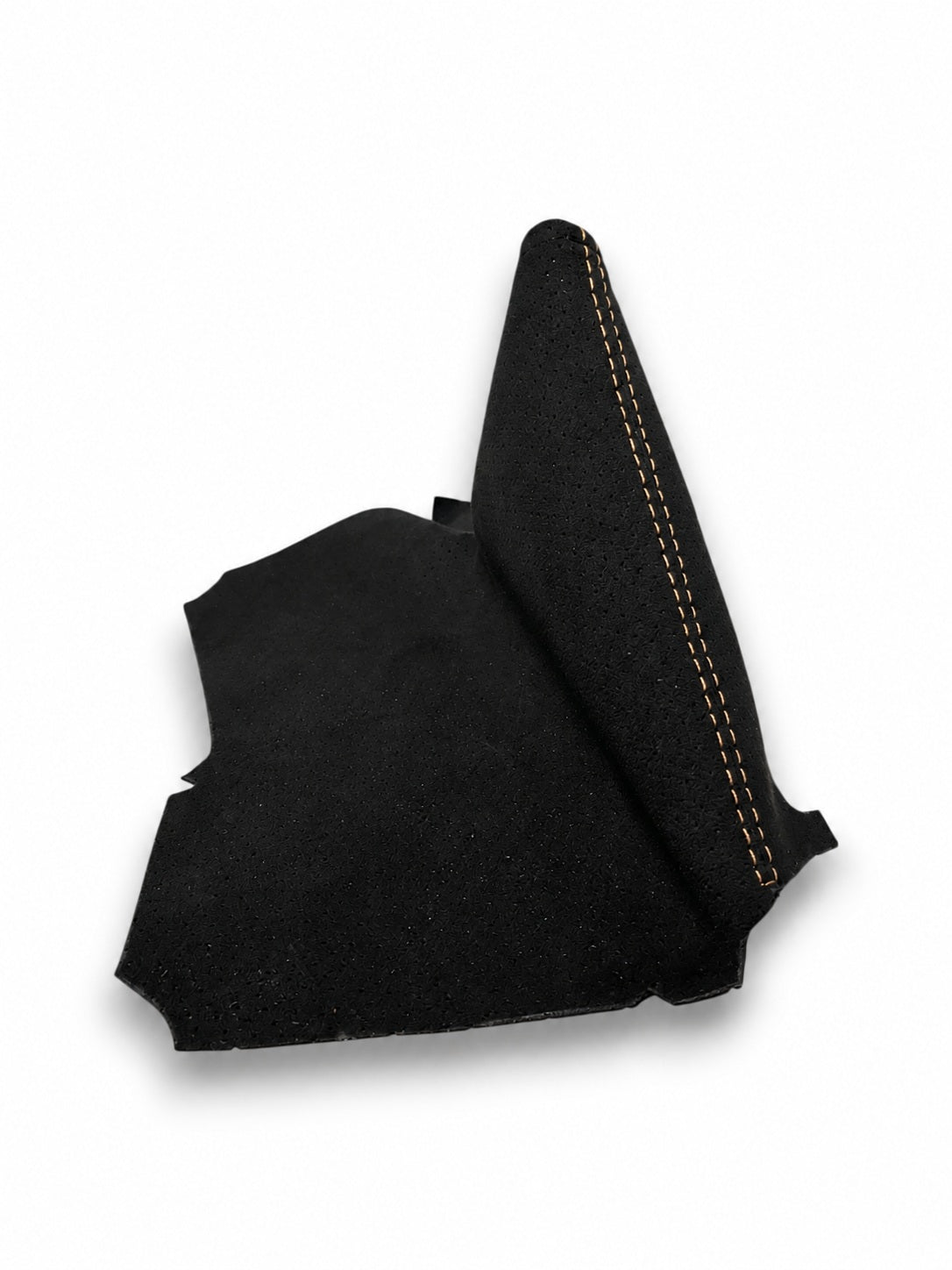 Perforated Alcantara 9002 Shift Parking Brake Boot Cover For Subaru BRZ Toyota GT86 Scion FR-S