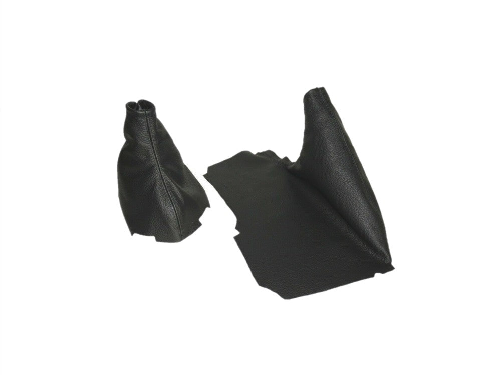 black real leather shift parking e handbrake boot cover manual for subaru brz scion fr-s toyota gt 86 2012 2013 2014 2015 2016 2017 2018 2019 2020