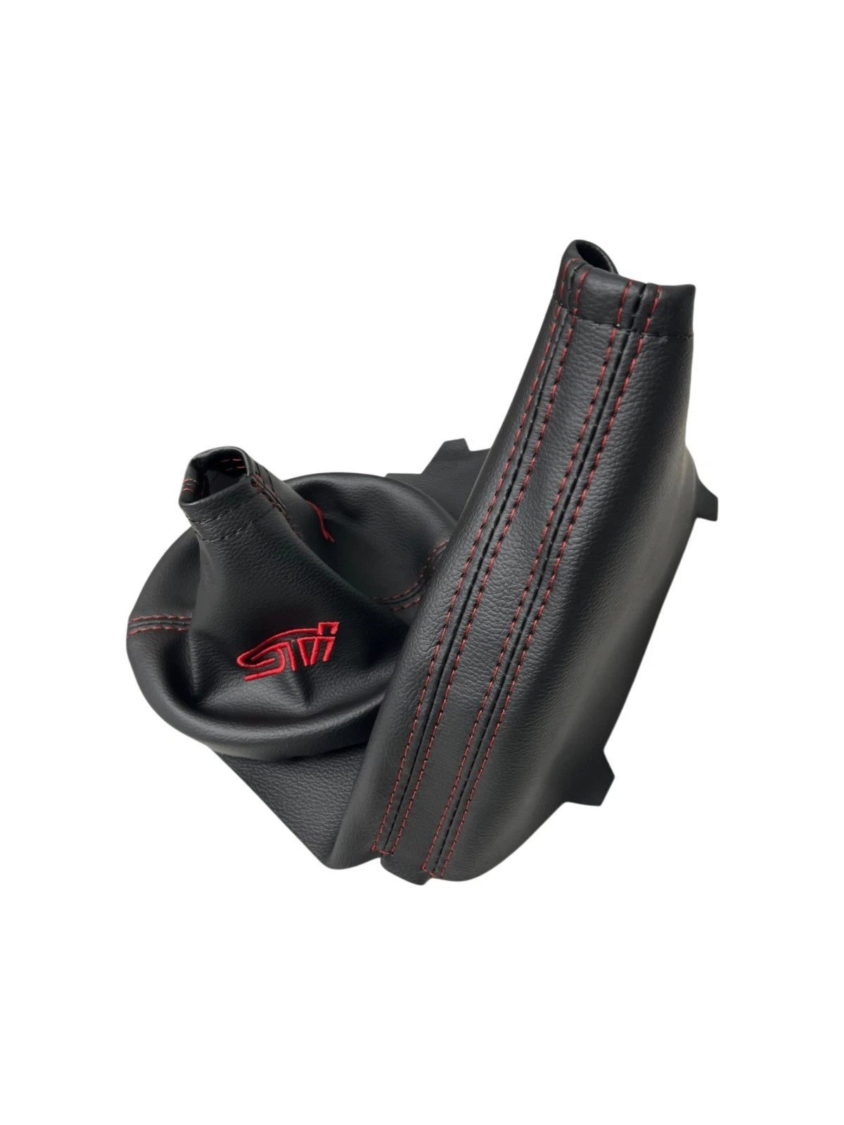 for subaru wrx sti 2015 2016 2017 2018 2019 2020 2021 vinyl shift handbrake boot cover custom embroidery