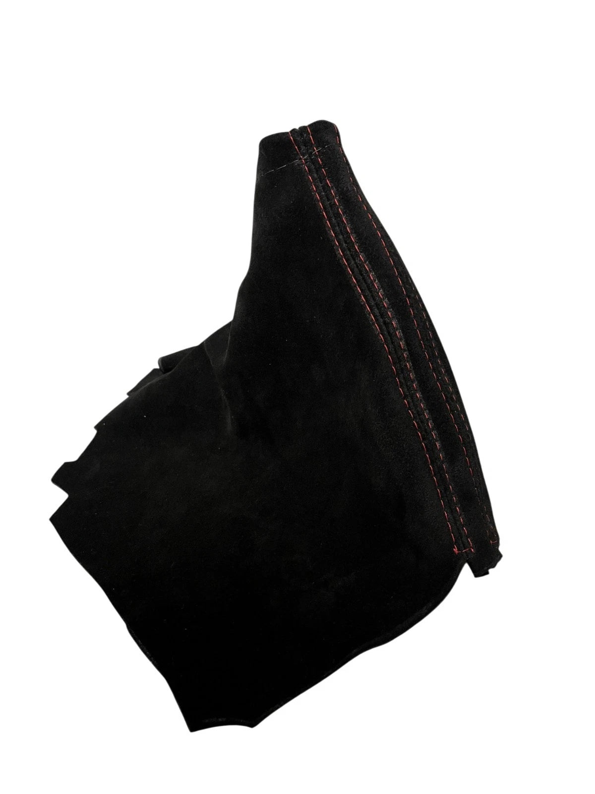suede shift handbrake boot cover in black for subaru wrx non-sti 2015 2016 2017 2018 2019 2020 2021
