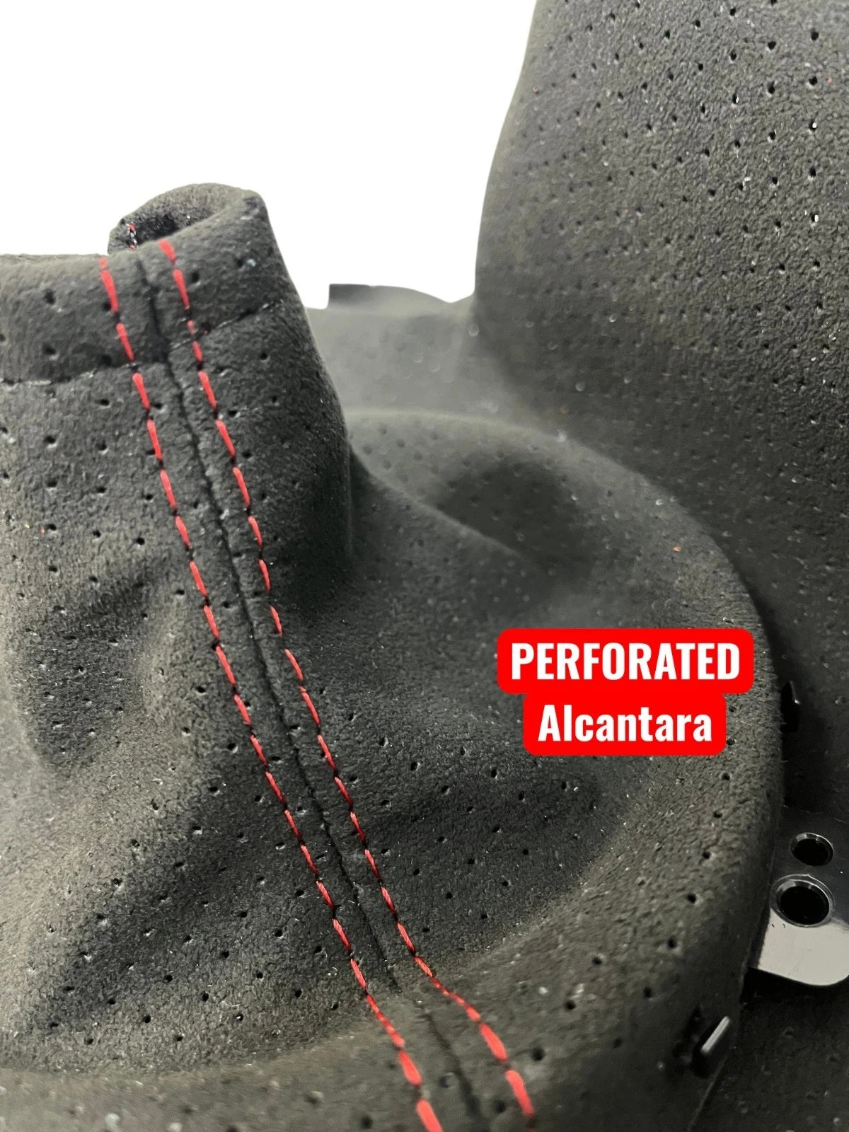 perforated alcantara 9002 manual shift handbrake boot cover compatible with subaru brz scion fr-s toyota gt86 2012 2013 2014 2015 2016 2017 2018 2019 2020