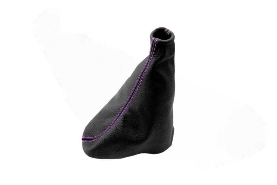 2010-2014 Ford Mustang GT Convertible Coupe V8 V6 Black Genuine Leather Emergency Brake Boot Cover